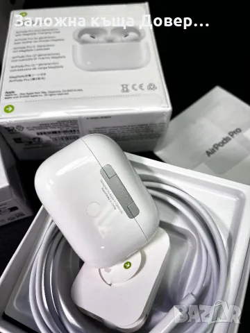  Apple AirPods Pro 2nd Gen -последен модел Запечатани MQD83ZM, снимка 6 - Безжични слушалки - 48801846