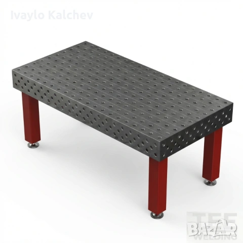 Заваръчна маса 2000×1000 мм (25 мм плот) | ЛИЗИНГ