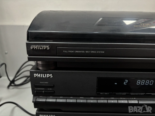 Hi-Fi стерео система на Philips /грамофон, тунер и усилвател/, снимка 4 - Аудиосистеми - 53505045