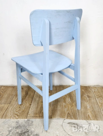 Дървен стол винтидж ретро, снимка 3 - Столове - 53659256