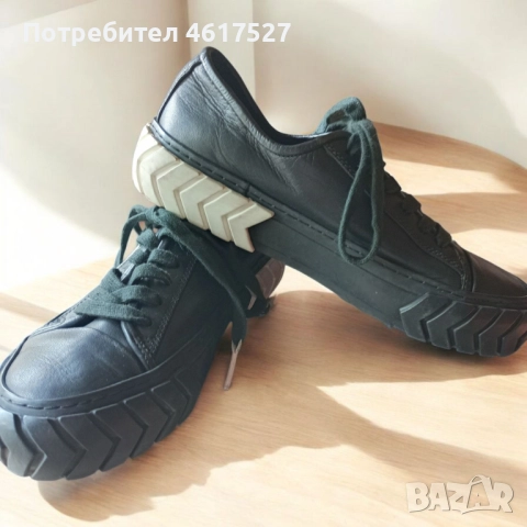 Кожени дамски маратонки , снимка 8 - Маратонки - 52085078