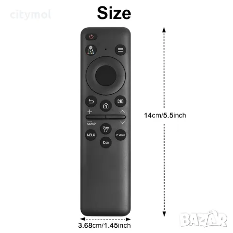 Универсално дистанционно за Samsung Smart TV – работи с LCD/LED/UHD телевизори , снимка 4 - Дистанционни - 55740309