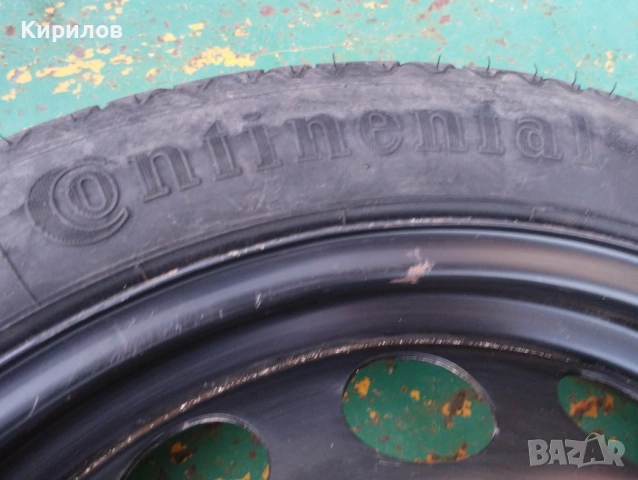 Патерица резервна гума Ауди Фолксваген Шкода Сеат 18 цола 5х100, снимка 4 - Гуми и джанти - 53757792