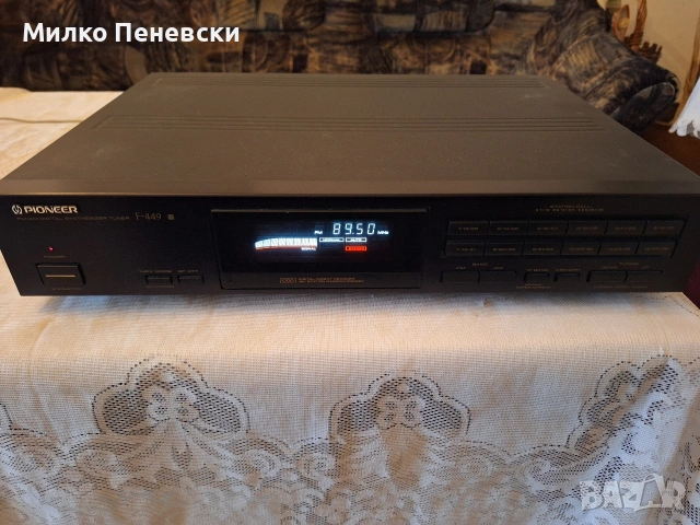 PIONEER F-449 STEREO TUNER.MADE IN JAPAN.