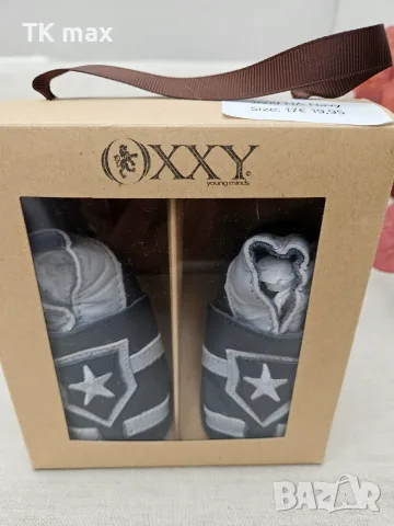 Буйки за първи стъпки и прохождане OXXY,EU 17, Чисто нови оригиналната си луксозна кутия с панделка, снимка 3 - Бебешки обувки - 56114481