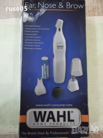Комплект "WAHL-5560N" за уши , нос и брада електрически нов, снимка 5 - Тримери - 40325534