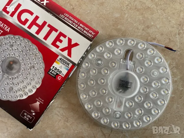 LED платка с магнит кръг 170mm