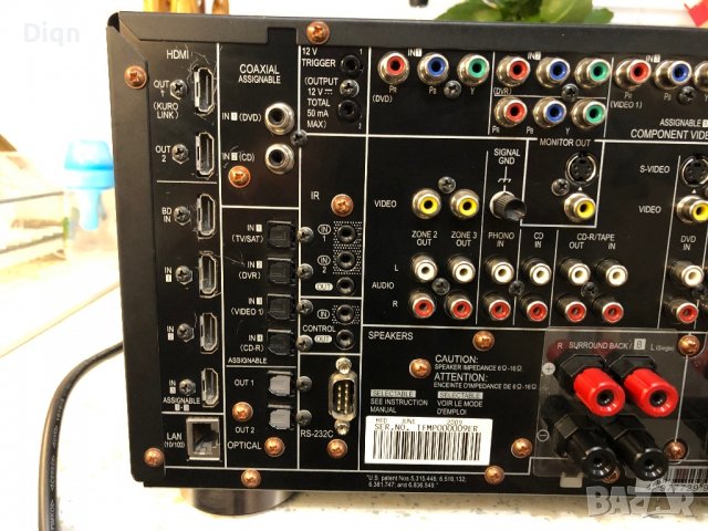 Pioneer SC-LX72, снимка 13 - Ресийвъри, усилватели, смесителни пултове - 38845077