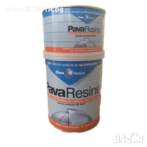 Епоксидна двукомпонентна смола Pava Resine PAVATECNO 1,035 кг, снимка 3 - Други - 41503367