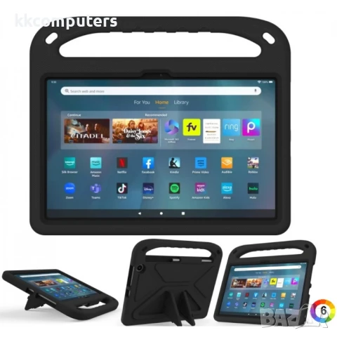 Amazon Fire Max 11 EVA Удароустойчив Калъф и Протектор, снимка 6 - Калъфи, кейсове - 51137357