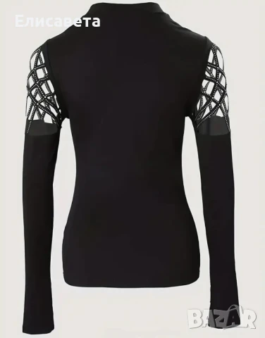 Дамска модерна блузка , снимка 3 - Тениски - 51276368