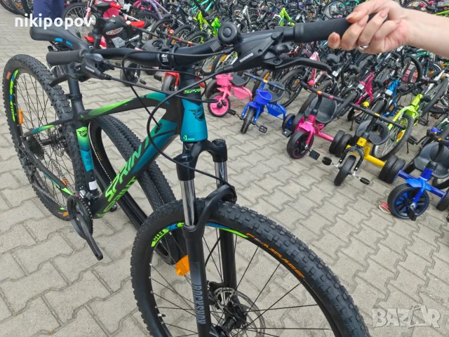 Промо велосипед 29" Sprint APOLON черен/син, снимка 5 - Велосипеди - 56080490