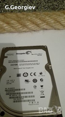 Хард диск Seagate 500 GB, снимка 8 - Твърди дискове - 41858386