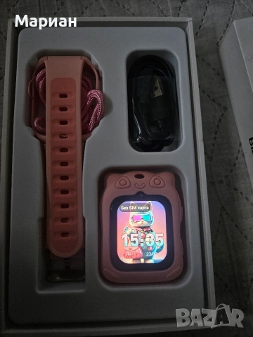 Детски смарт часовник Blackview BVZ30, 1.75'', розов, снимка 9 - Смарт часовници - 53659315