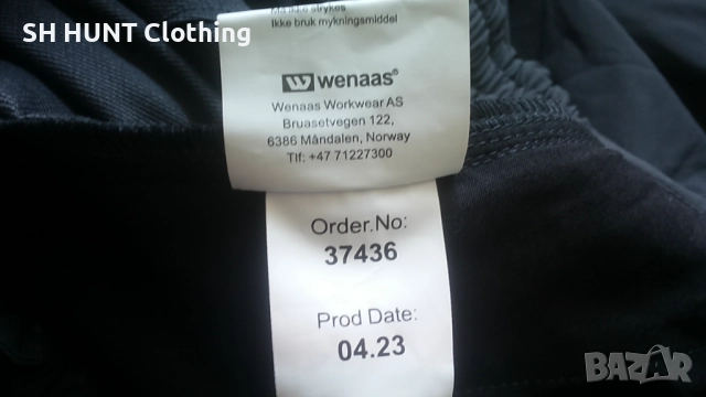 Wenaas Work Full Stretch Trouser размер M тънък летен еластичен работен панталон W4-706, снимка 18 - Панталони - 52877934
