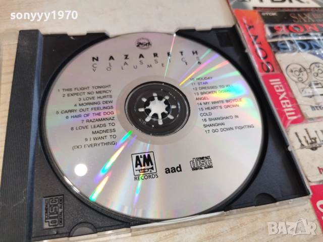 NAZARETH-ORIGINAL CD 0503261637H2E6R66, снимка 13 - CD дискове - 53724167