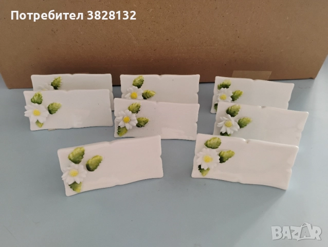 поставки/табелки, порцелан