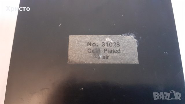 ръкавели копчелъци позлатени Монарх в кутия, истински, аксесоар за мъжка риза, ретро, снимка 5 - Други - 42005940