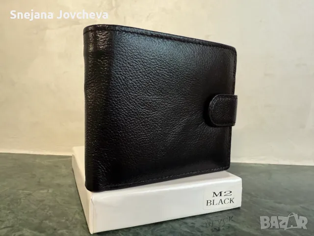 Мъжки портфейли, портмонета естествена кожа, снимка 10 - Портфейли, портмонета - 48982176