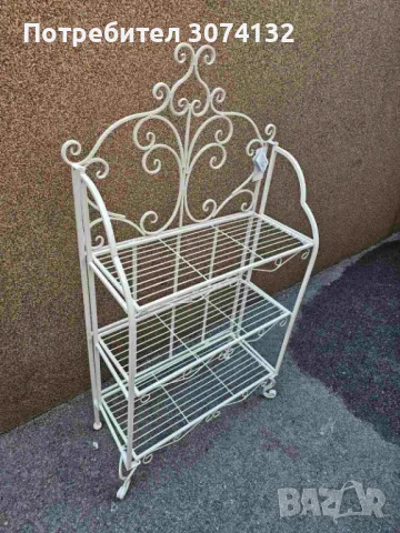 Метална етажерка, снимка 3 - Етажерки - 49104484