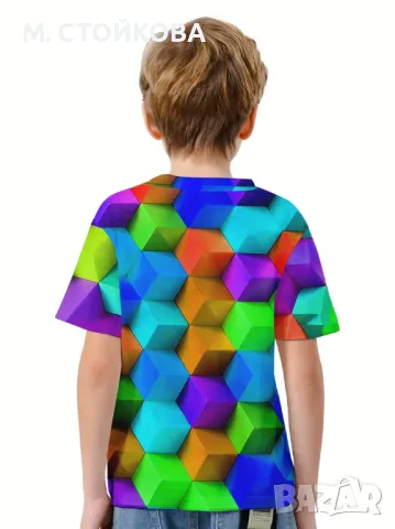 Страхотна 3D тениска, снимка 4 - Тениски - 48482810