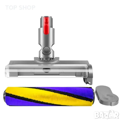 Четка за Dyson със зелен лазер тип Slim fluffy, снимка 8 - Прахосмукачки - 48596686