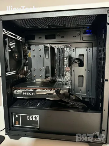 Геймърски компютър Ryzen 5 5600/16GB DDR4/RX6600/512GB NVME, снимка 2 - Геймърски - 56104443