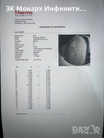Безконтактна проба на злато и сребро, снимка 13 - Пръстени - 51542025