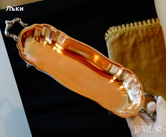 Медна фруктиера,чиста червена мед,печат. , снимка 8 - Антикварни и старинни предмети - 55706583