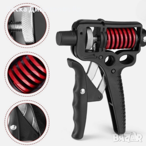 Уред за тренировка на ръце и предмишници Hand-Muscle Developer, снимка 7 - Фитнес уреди - 52321537