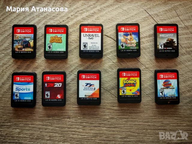 Nintendo Switch Sports Edition + 10 игри + аксесоари – ПЪЛЕН КОМПЛЕКТ, снимка 7 - Nintendo конзоли - 52488713