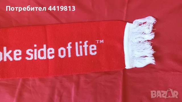 Колекционерско футболно шалче Coca-Cola UEFA Euro 2008 Швейцария (Switzerland)- отлично, фенски шал, снимка 4 - Фен артикули - 55963603