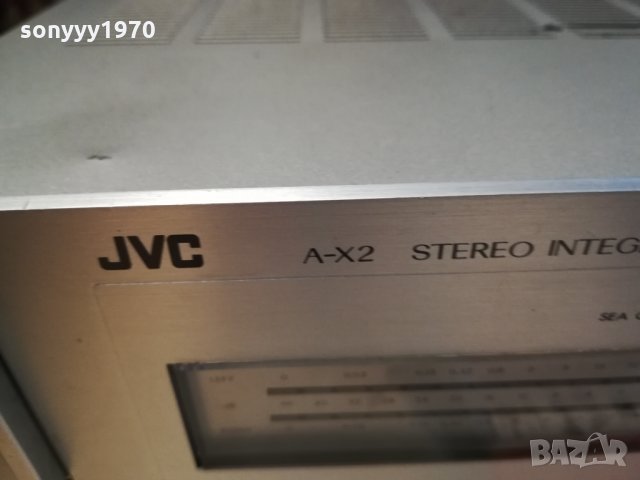 JVC A-X2 STEREO AMPLI-MADE IN JAPAN 0702221941, снимка 9 - Ресийвъри, усилватели, смесителни пултове - 35707745