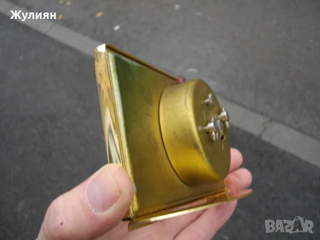 КОЛЕКЦИОНЕРСКИ БУДИЛНИК СЛАВА SLAVA ОСТАНКИНО, снимка 5 - Антикварни и старинни предмети - 48824213