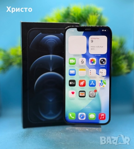 Apple iPhone 12 Pro Max, 128GB, 5G, Pacific Blue , снимка 2 - Apple iPhone - 52000998