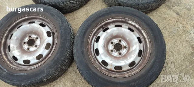 Джанти с гуми 15ки Vw Golf 4 - 150лв, снимка 2 - Части - 48041541