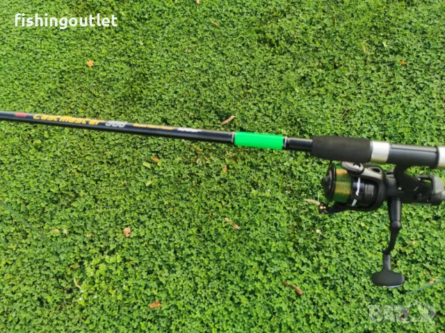 Фидер комплект - Карбонов фидер, фидер макара с два аванса Formax и корда !, снимка 2 - Въдици - 47593826