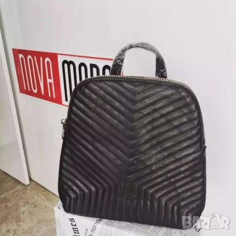 Черна стилна раница