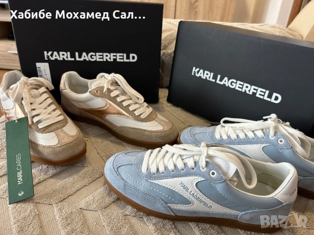 Нови - Karl Lagerfeld 39номер, снимка 14 - Маратонки - 53572339
