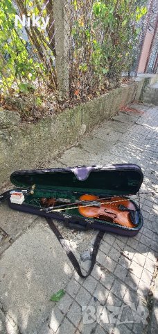 Стара цигулка Antonius Stradiuarius Cremonenfis , снимка 5 - Струнни инструменти - 42493678