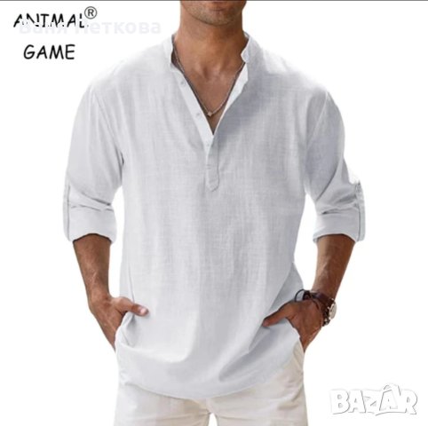 Мъжки кенарени ризи , снимка 1