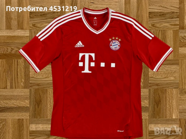 Тениска Polo Bayern Munich и тениска Bayern MunichThiago Alcantara, снимка 9 - Футбол - 51489827