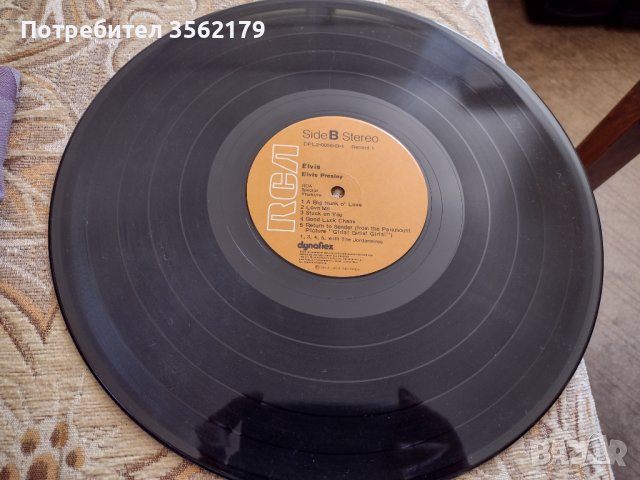 Плоча на Елвис Пресли, снимка 2 - Грамофонни плочи - 41339173