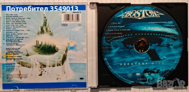 Неофициални cd / цд компакт дискове - нови - BOSTON, снимка 15 - CD дискове - 53727591