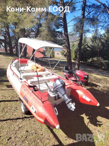 Надуваема RIB лодка Freesun 420 с колесар и двигател+аксесоари