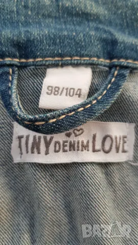 Детско дънково яке 3-4 години , снимка 3 - Детски якета и елеци - 49442392