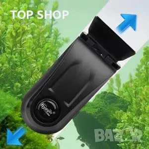 Нова компактна Почистваща четка за стъклени и акрилни аквариуми, снимка 3 - Оборудване за аквариуми - 49509397