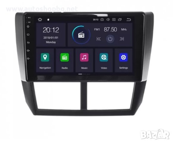 SUBARU IMPREZA FORESTER 2008 - 2013 - 9'' НАВИГАЦИЯ