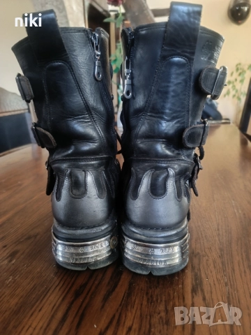 Мото Рок ботуши NEW ROCK номер 43, снимка 6 - Мъжки ботуши - 52175860