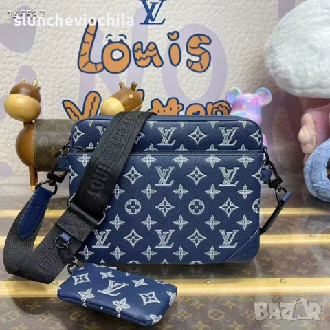 Louis Vuitton Trio Messenger, снимка 12 - Чанти - 46929162